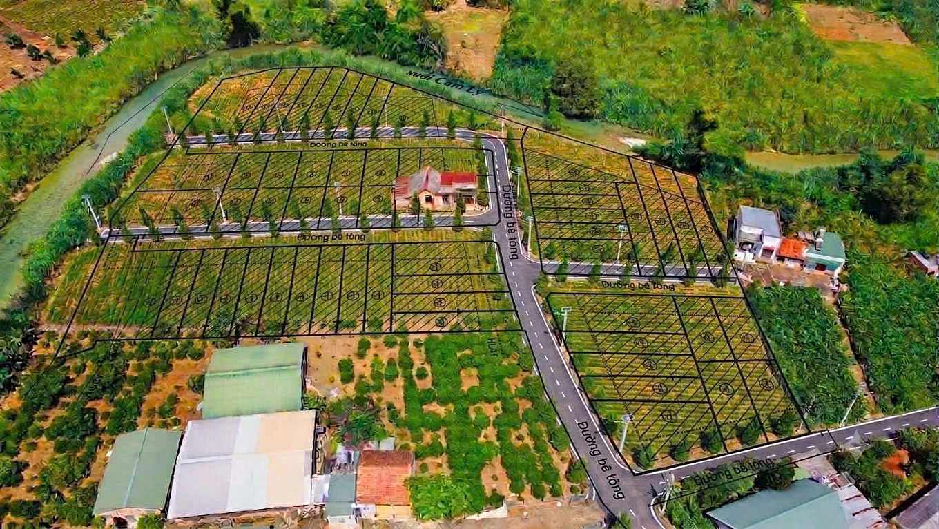 Cụm 58 nền Little Creek Nam Ban ven suối Cam Ly, từ 450 triệu
