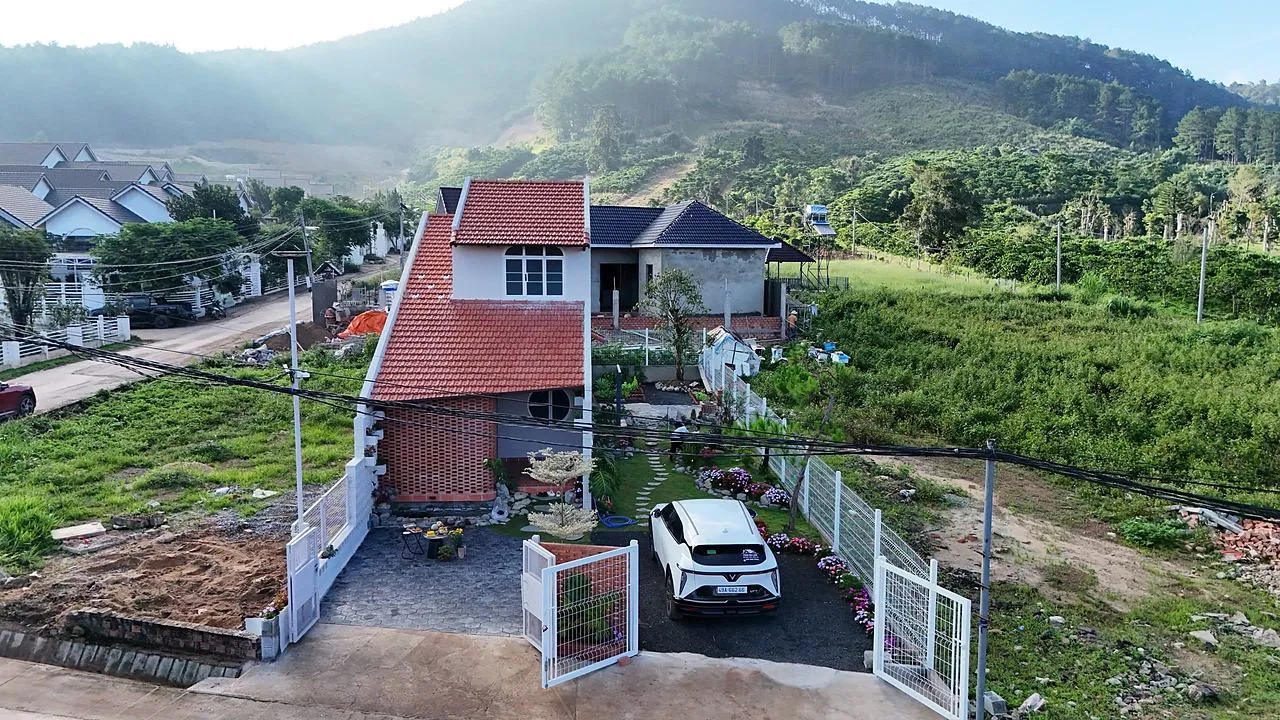 Mộc Home – nhà vườn Nam Ban, đất 265m², 208m² thổ cư, 2PN, sân vườn BBQ