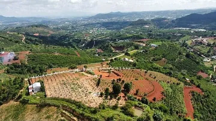 Lô đất lớn 1,7ha Nam Ban ven Đà Lạt, mặt tiền 140m, thế cao ráo, view trung tâm Nam Ban