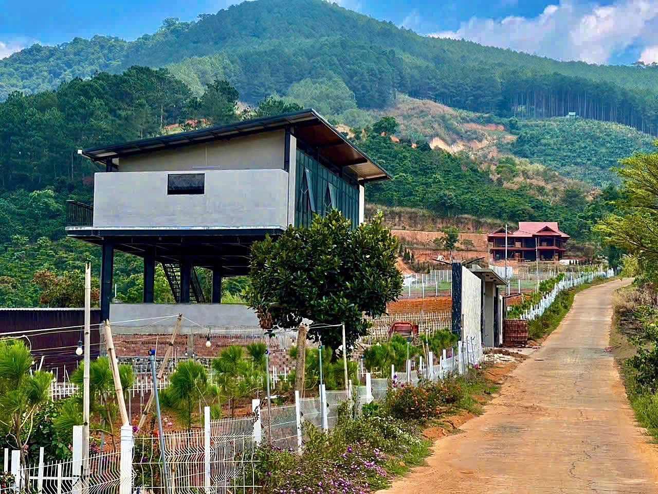 Lô đất 232m² Nam Ban, view đồi thông và dãy núi Voi, nhà nghỉ dưỡng bên đường bê tông