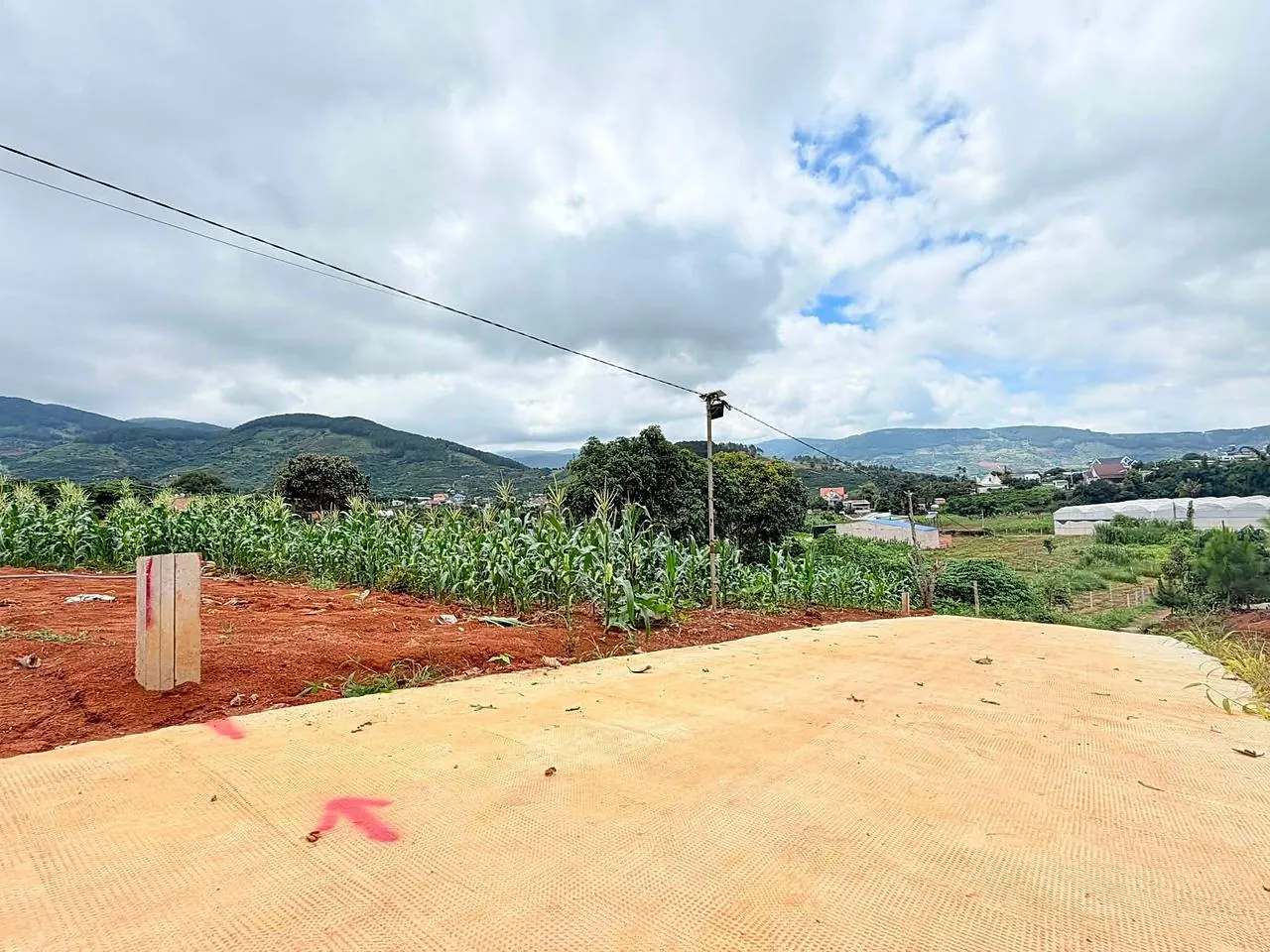 Đất 500m² trung tâm Nam Ban – 326m² thổ cư, đường bê tông, sẵn giếng khoan